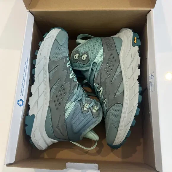 $169 Hoka Anacapa Breeze Mid color-trellis / mist green Size 9.5 B - Picture 6 of 12